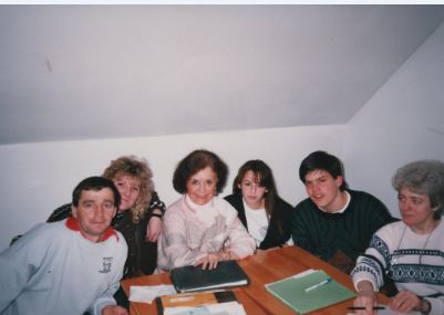 &copy; Maison des jeunes de Waterville - Le premier CA de la maison des jeunes en 1989.